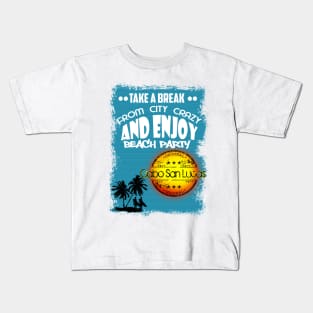 Cabo San Lucas Beach Party Kids T-Shirt